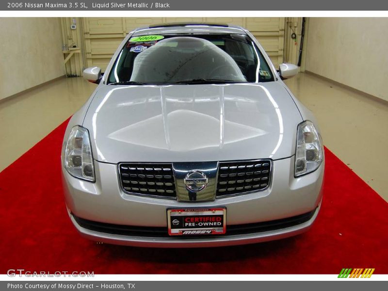 Liquid Silver Metallic / Black 2006 Nissan Maxima 3.5 SL