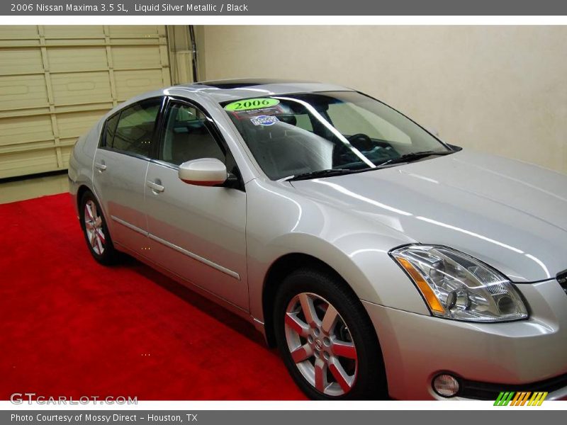 Liquid Silver Metallic / Black 2006 Nissan Maxima 3.5 SL