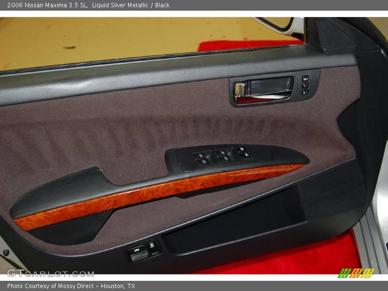 Liquid Silver Metallic / Black 2006 Nissan Maxima 3.5 SL