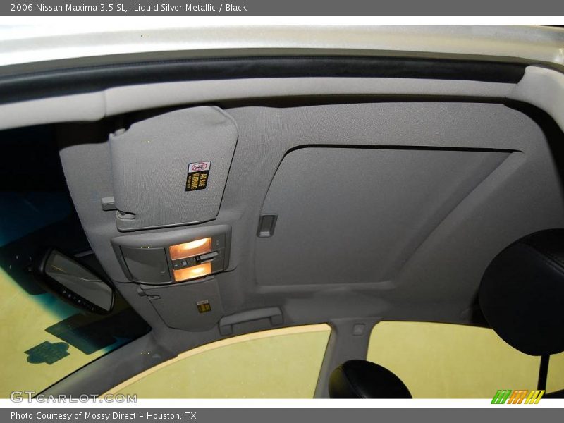 Liquid Silver Metallic / Black 2006 Nissan Maxima 3.5 SL