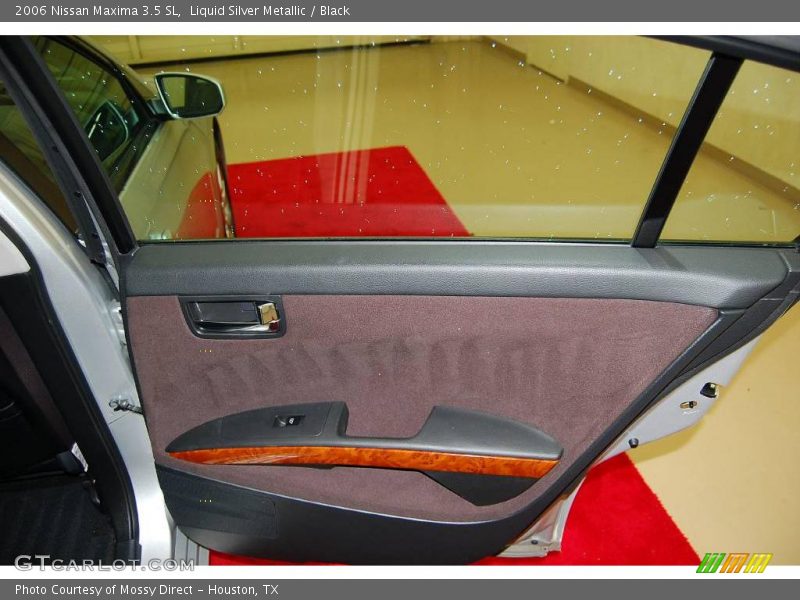 Liquid Silver Metallic / Black 2006 Nissan Maxima 3.5 SL
