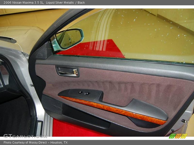 Liquid Silver Metallic / Black 2006 Nissan Maxima 3.5 SL