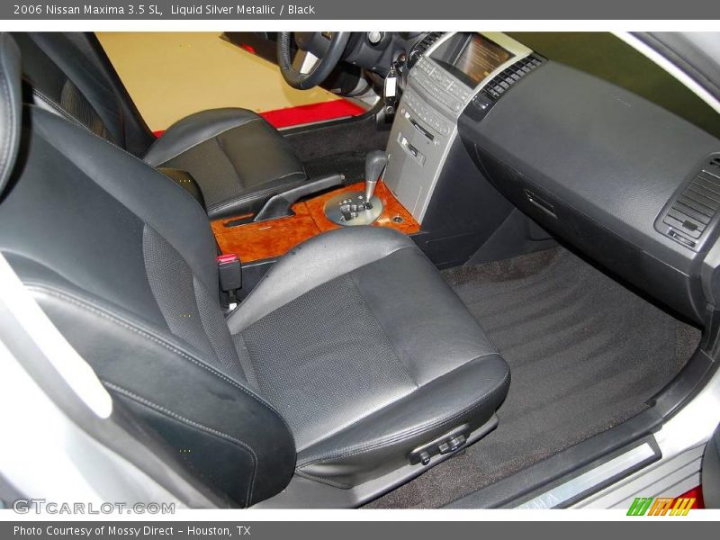 Liquid Silver Metallic / Black 2006 Nissan Maxima 3.5 SL