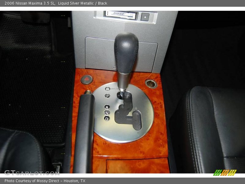 Liquid Silver Metallic / Black 2006 Nissan Maxima 3.5 SL