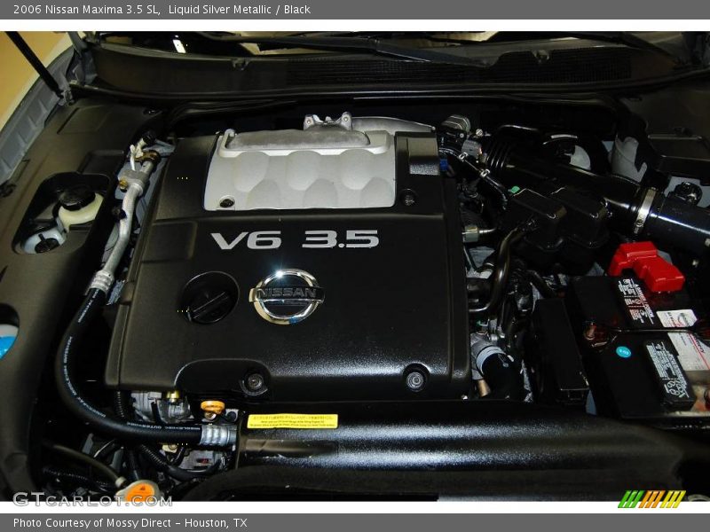Liquid Silver Metallic / Black 2006 Nissan Maxima 3.5 SL