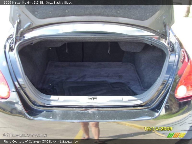 Onyx Black / Black 2006 Nissan Maxima 3.5 SE