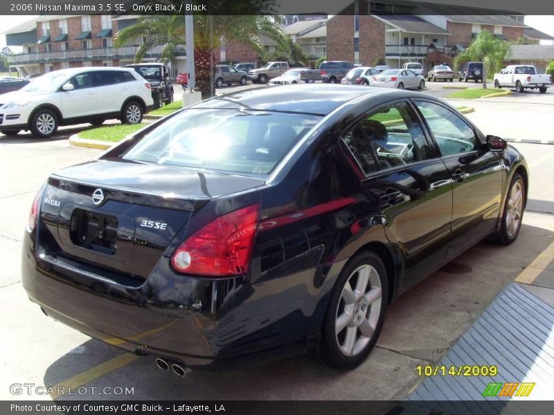 Onyx Black / Black 2006 Nissan Maxima 3.5 SE