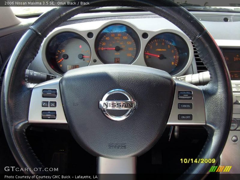Onyx Black / Black 2006 Nissan Maxima 3.5 SE