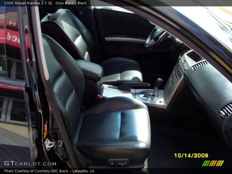 Onyx Black / Black 2006 Nissan Maxima 3.5 SE