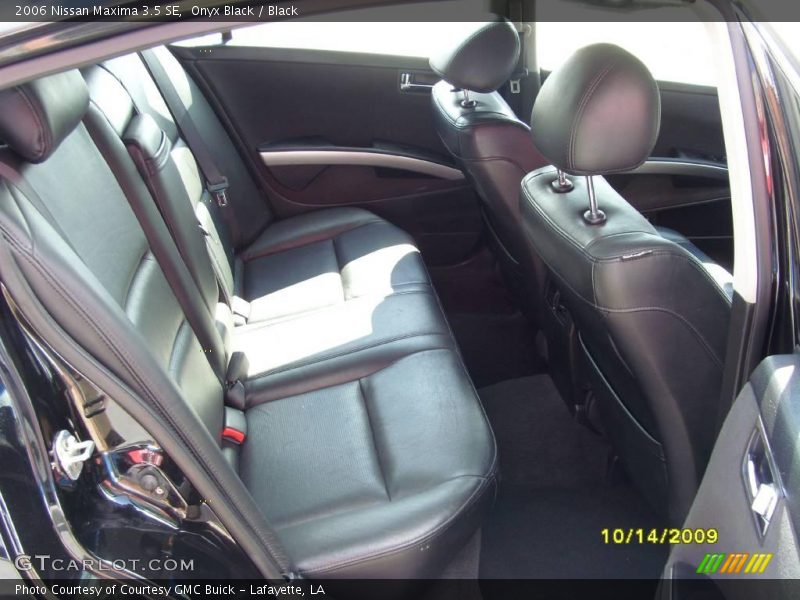 Onyx Black / Black 2006 Nissan Maxima 3.5 SE
