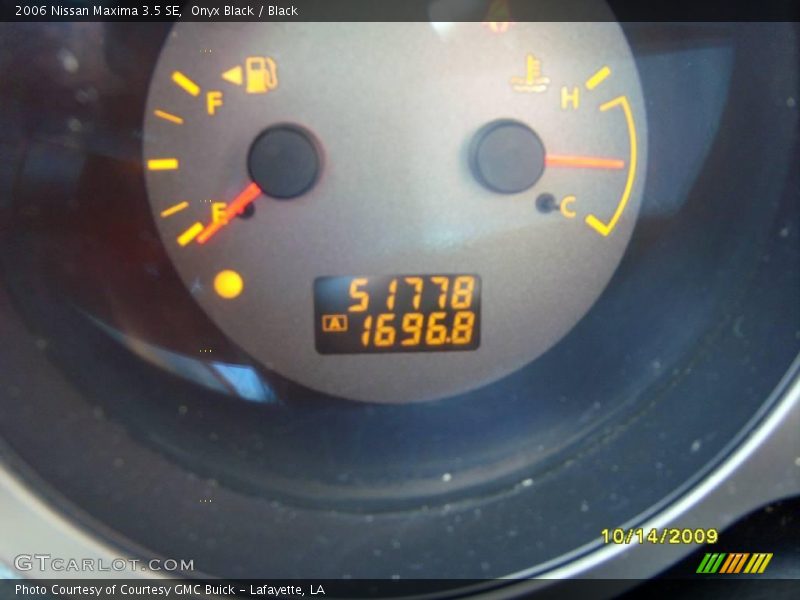 Onyx Black / Black 2006 Nissan Maxima 3.5 SE