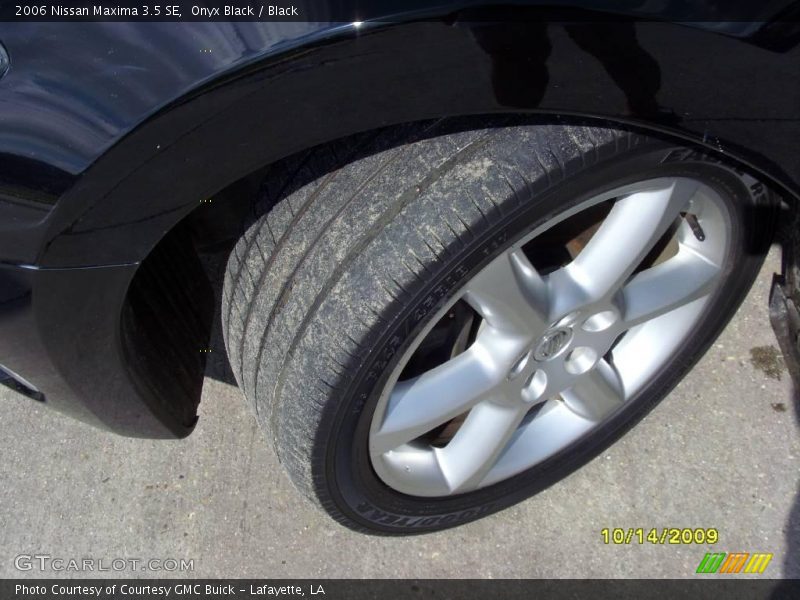 Onyx Black / Black 2006 Nissan Maxima 3.5 SE