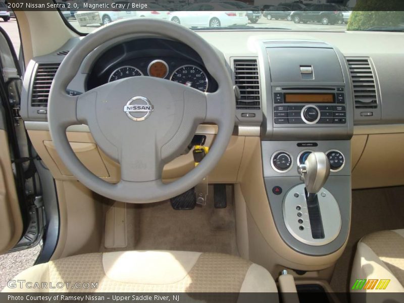 Magnetic Gray / Beige 2007 Nissan Sentra 2.0
