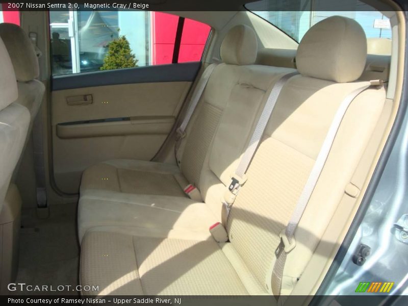Magnetic Gray / Beige 2007 Nissan Sentra 2.0