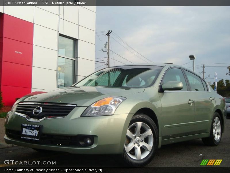Metallic Jade / Blond 2007 Nissan Altima 2.5 SL