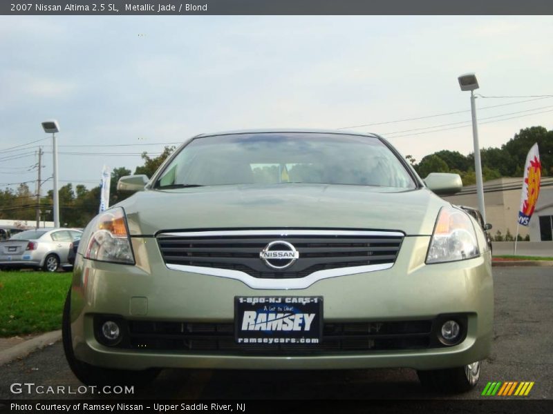 Metallic Jade / Blond 2007 Nissan Altima 2.5 SL