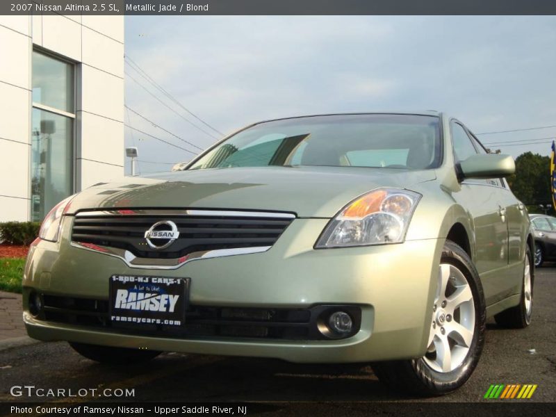Metallic Jade / Blond 2007 Nissan Altima 2.5 SL