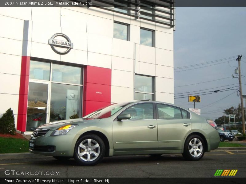Metallic Jade / Blond 2007 Nissan Altima 2.5 SL