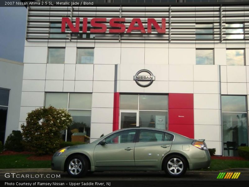 Metallic Jade / Blond 2007 Nissan Altima 2.5 SL