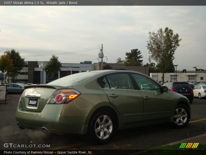 Metallic Jade / Blond 2007 Nissan Altima 2.5 SL