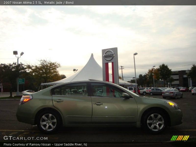 Metallic Jade / Blond 2007 Nissan Altima 2.5 SL
