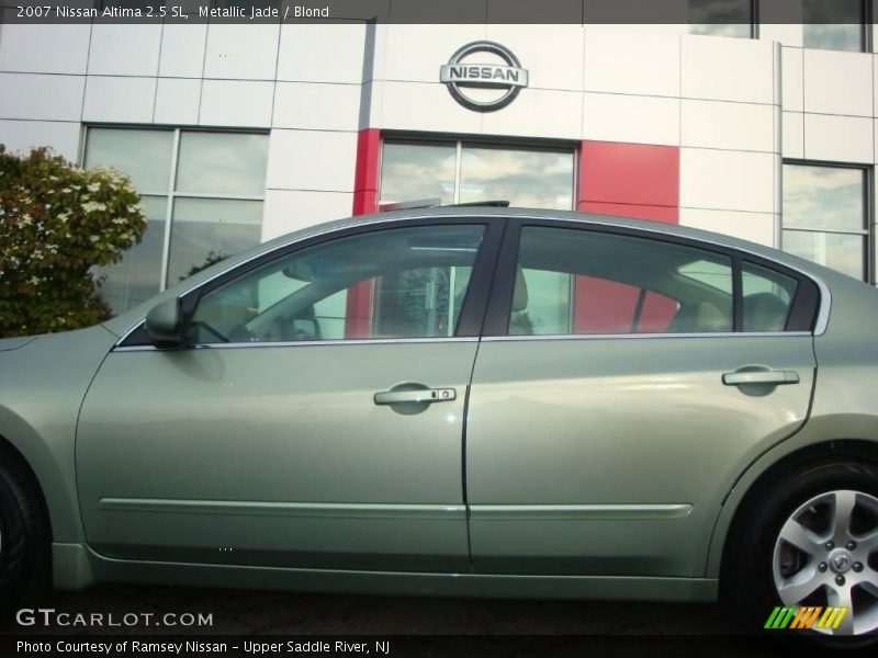Metallic Jade / Blond 2007 Nissan Altima 2.5 SL