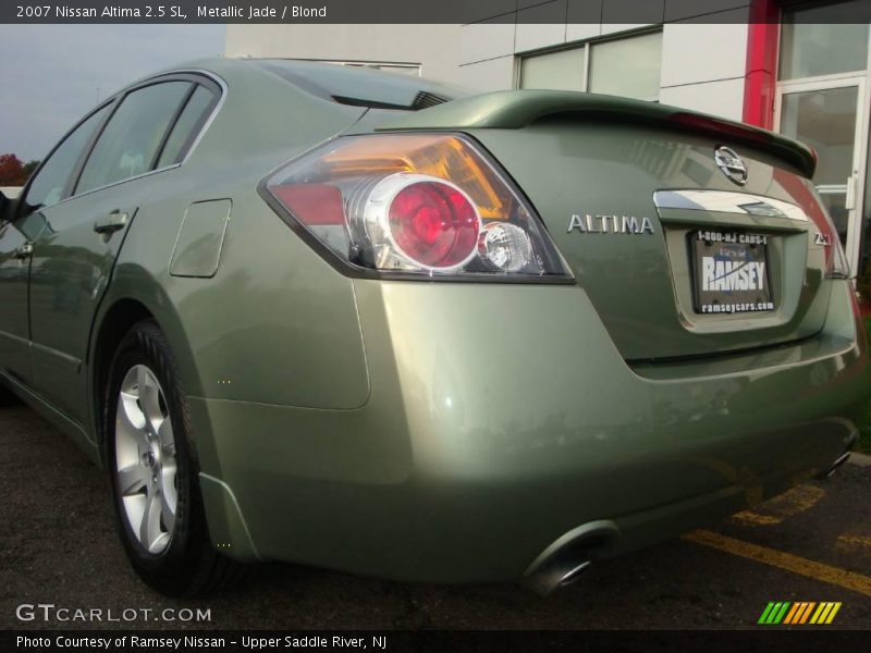 Metallic Jade / Blond 2007 Nissan Altima 2.5 SL