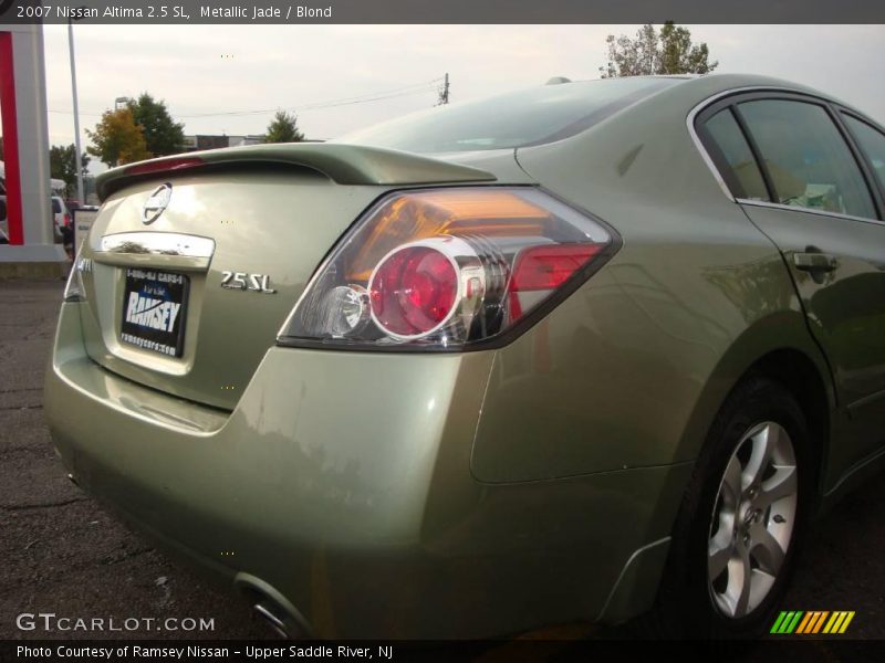 Metallic Jade / Blond 2007 Nissan Altima 2.5 SL