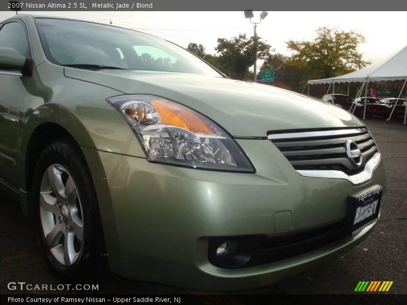 Metallic Jade / Blond 2007 Nissan Altima 2.5 SL