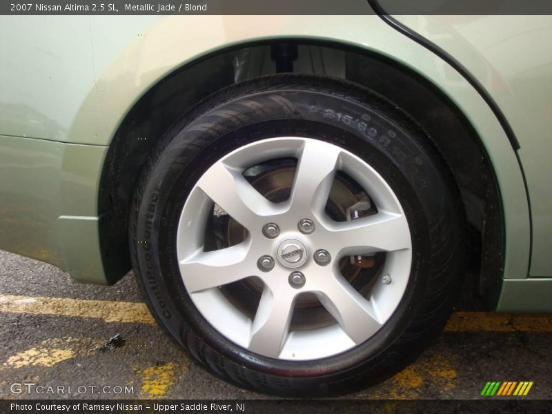 Metallic Jade / Blond 2007 Nissan Altima 2.5 SL