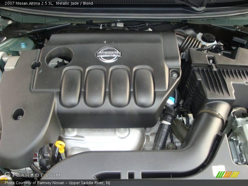 Metallic Jade / Blond 2007 Nissan Altima 2.5 SL