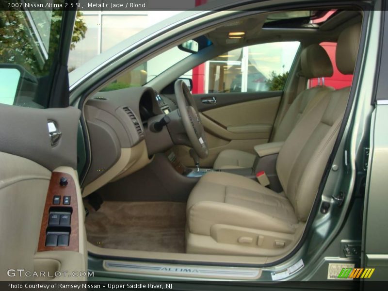 Metallic Jade / Blond 2007 Nissan Altima 2.5 SL