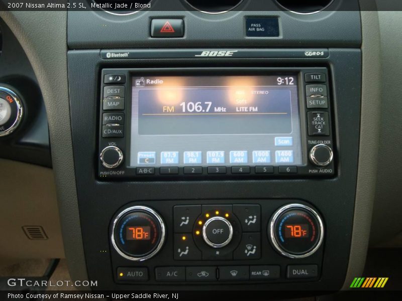Metallic Jade / Blond 2007 Nissan Altima 2.5 SL