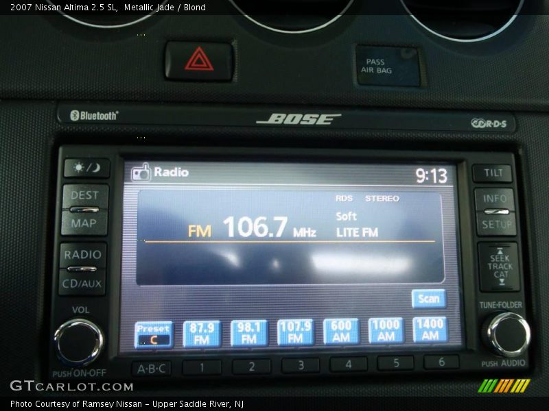 Metallic Jade / Blond 2007 Nissan Altima 2.5 SL