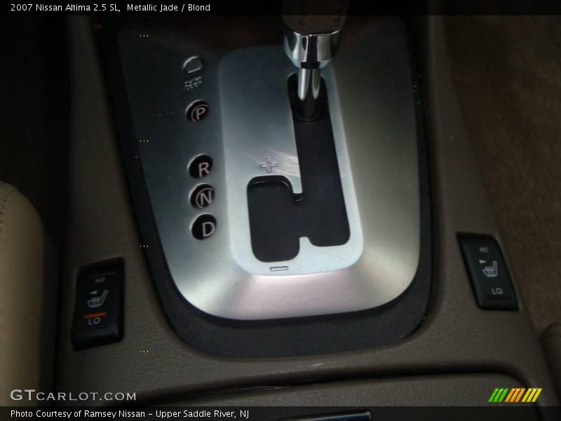 Metallic Jade / Blond 2007 Nissan Altima 2.5 SL