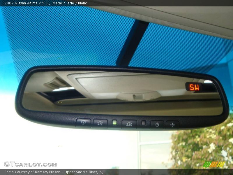 Metallic Jade / Blond 2007 Nissan Altima 2.5 SL