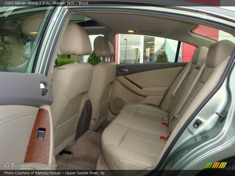 Metallic Jade / Blond 2007 Nissan Altima 2.5 SL