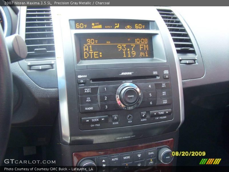 Precision Gray Metallic / Charcoal 2007 Nissan Maxima 3.5 SL