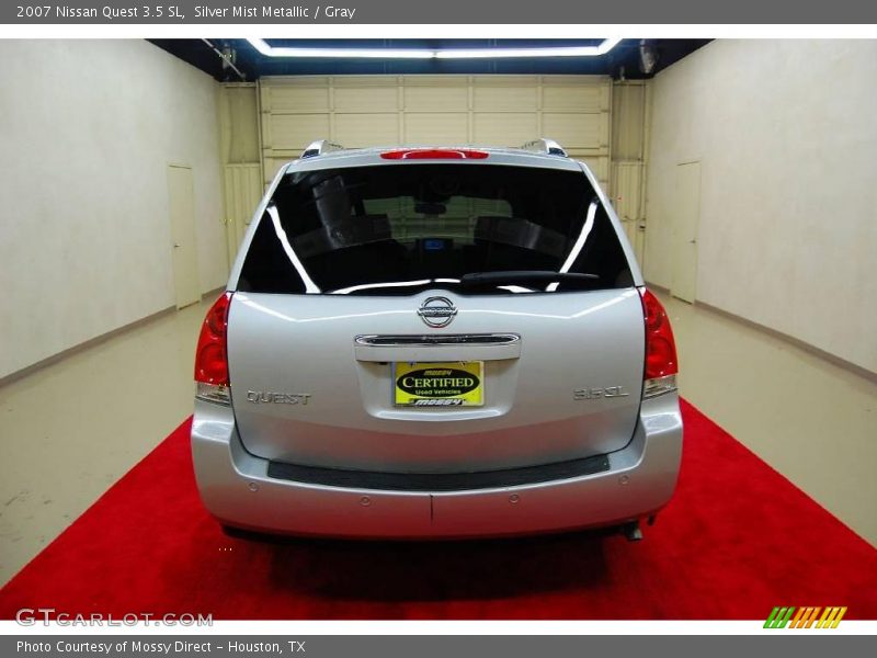 Silver Mist Metallic / Gray 2007 Nissan Quest 3.5 SL