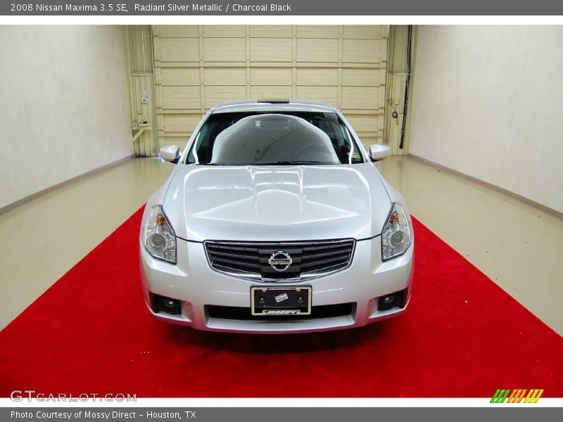 Radiant Silver Metallic / Charcoal Black 2008 Nissan Maxima 3.5 SE