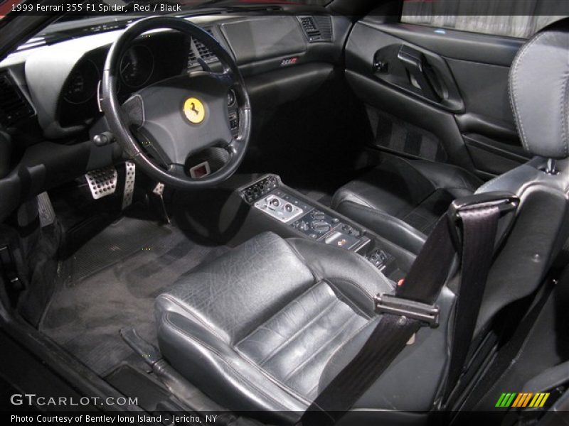 Red / Black 1999 Ferrari 355 F1 Spider