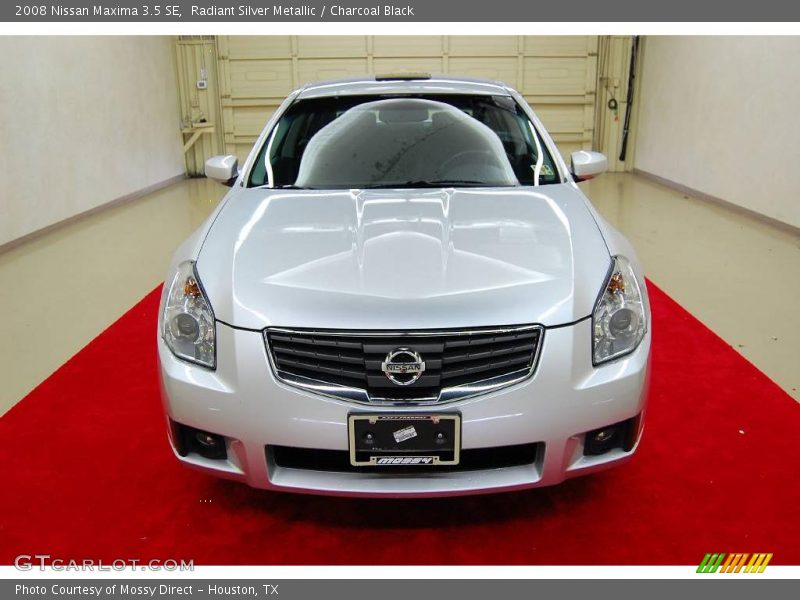 Radiant Silver Metallic / Charcoal Black 2008 Nissan Maxima 3.5 SE