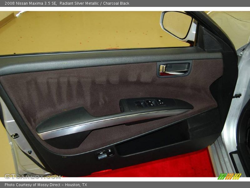 Radiant Silver Metallic / Charcoal Black 2008 Nissan Maxima 3.5 SE