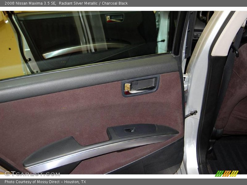 Radiant Silver Metallic / Charcoal Black 2008 Nissan Maxima 3.5 SE
