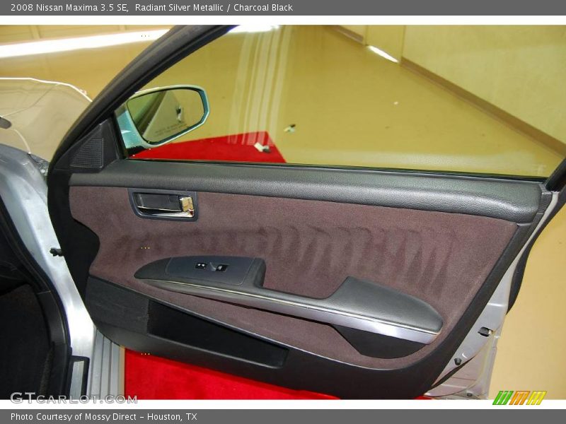 Radiant Silver Metallic / Charcoal Black 2008 Nissan Maxima 3.5 SE