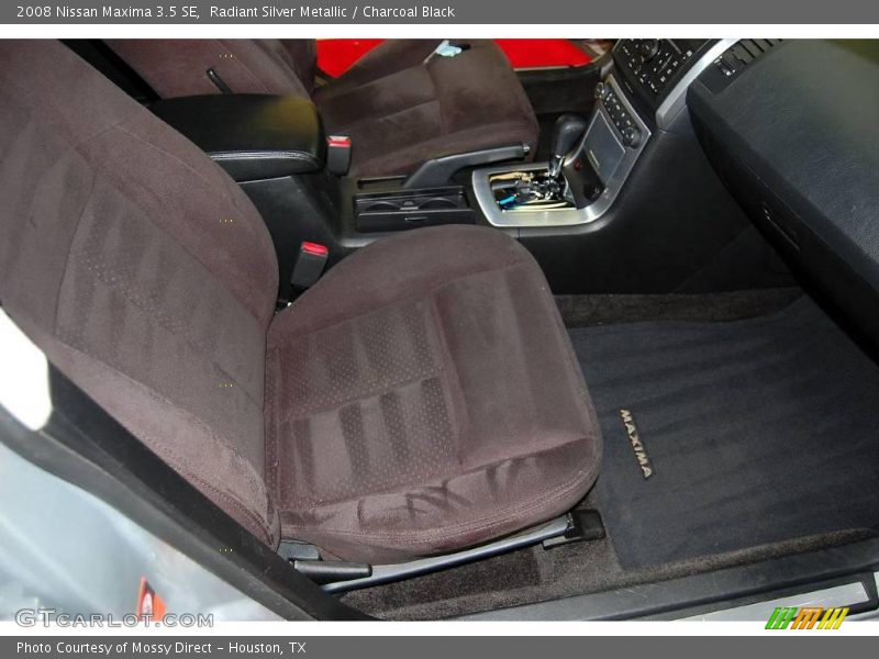 Radiant Silver Metallic / Charcoal Black 2008 Nissan Maxima 3.5 SE