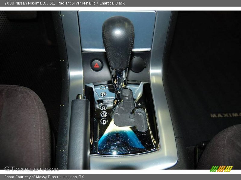 Radiant Silver Metallic / Charcoal Black 2008 Nissan Maxima 3.5 SE