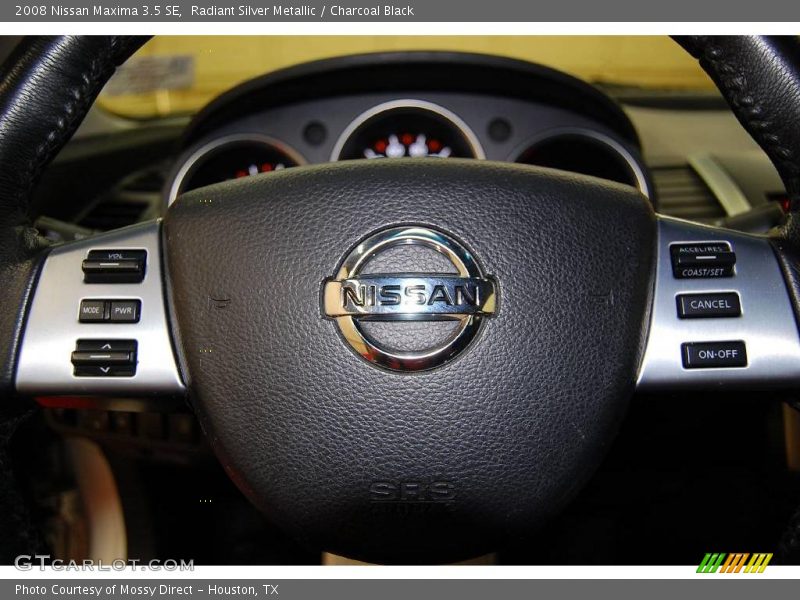 Radiant Silver Metallic / Charcoal Black 2008 Nissan Maxima 3.5 SE
