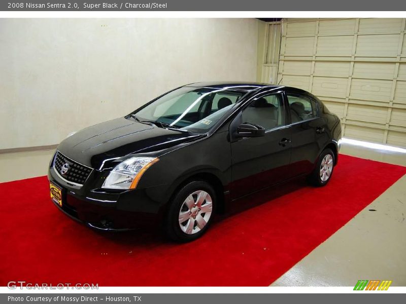 Super Black / Charcoal/Steel 2008 Nissan Sentra 2.0