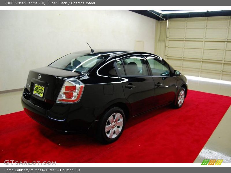 Super Black / Charcoal/Steel 2008 Nissan Sentra 2.0